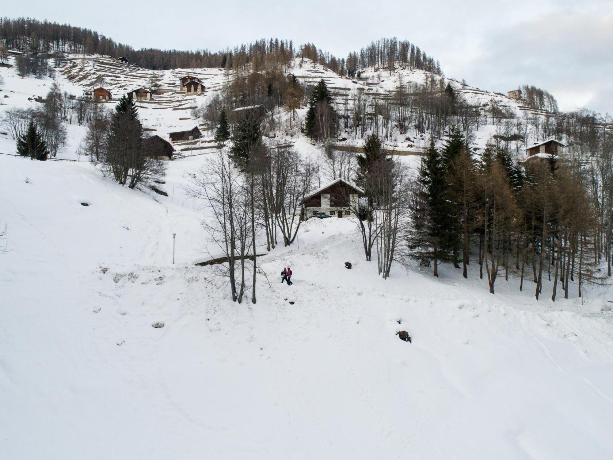 Chalet Vioz Peio Fonti Kültér fotó