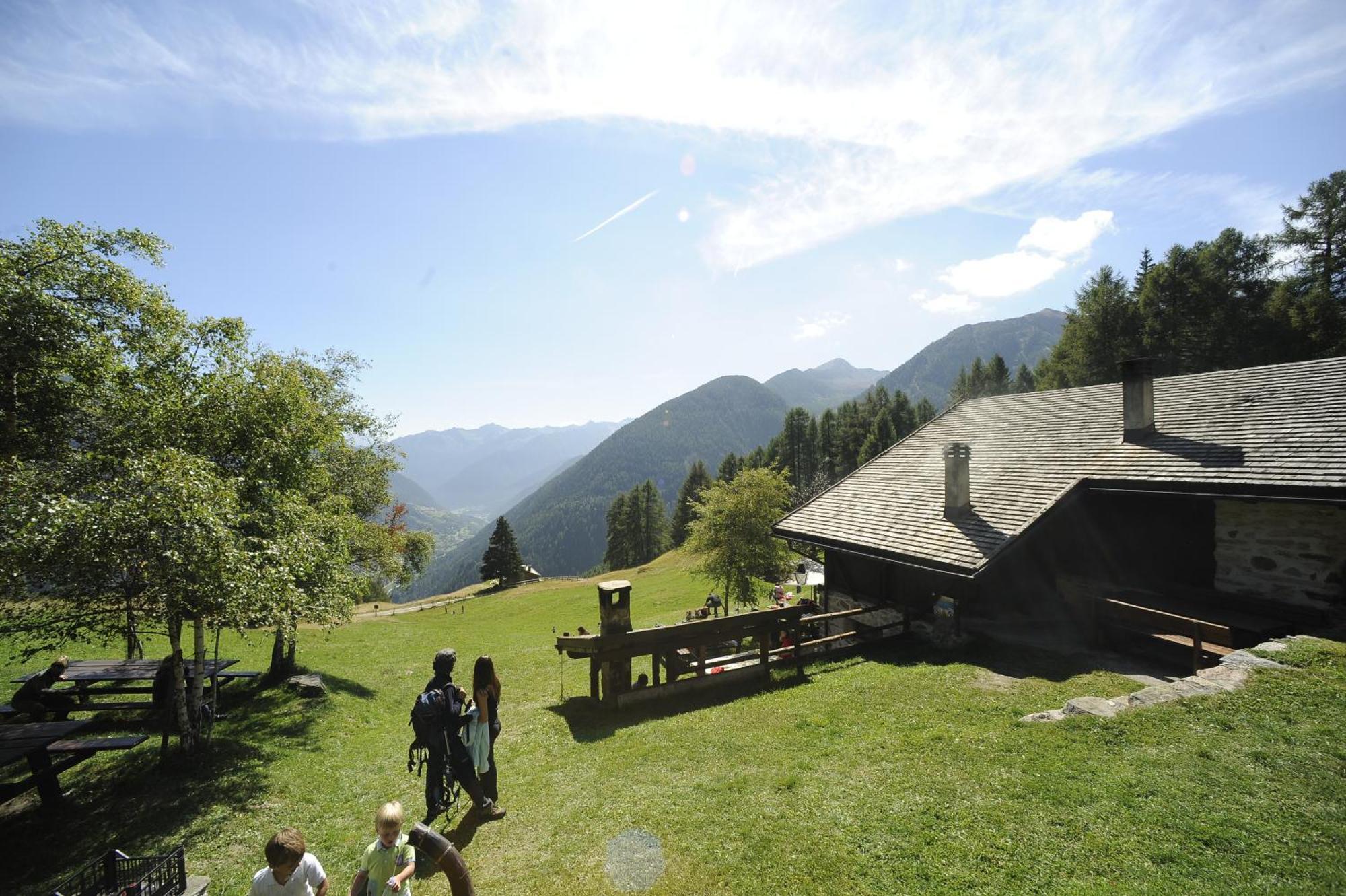 Chalet Vioz Peio Fonti Kültér fotó